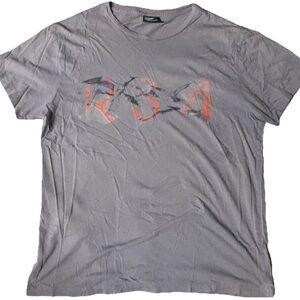 Polo Ralph Lauren Rare Vintage Graphic Print T Shirt Mens LG Hard To Find Y2K